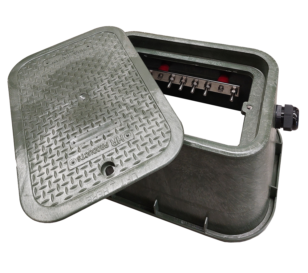 Reliable Earth Pit with Bar for Electrical Grounding - LPINZ